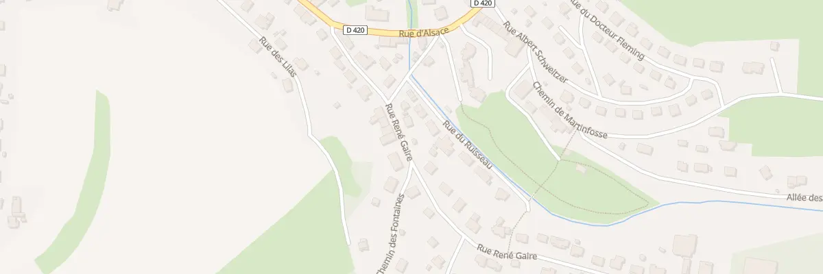 Plan du 5 Rue René Gaire à Deyvillers