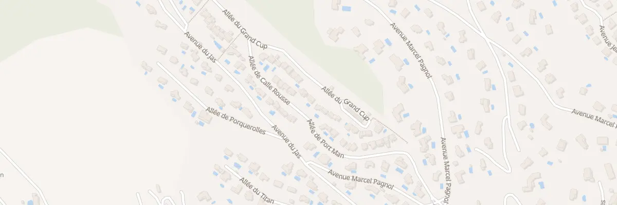 Plan du 178 All de Calle-Rousse à Cavalaire-sur-Mer