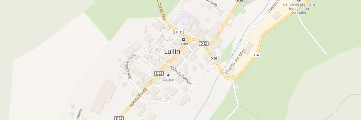 Plan du 11 All du Cairn à Lullin