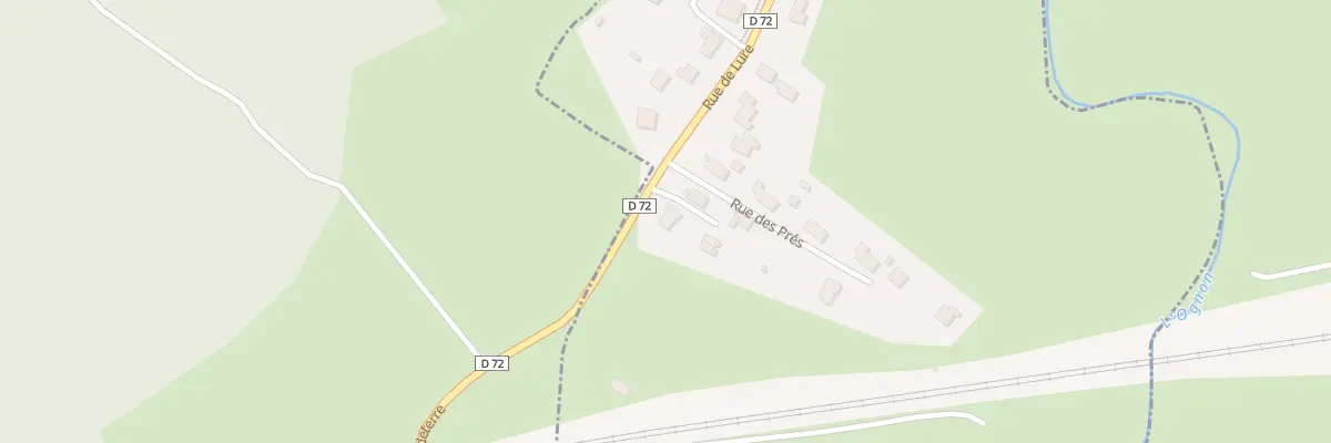 Plan du 1B All de la COMBE BELION à Froideterre