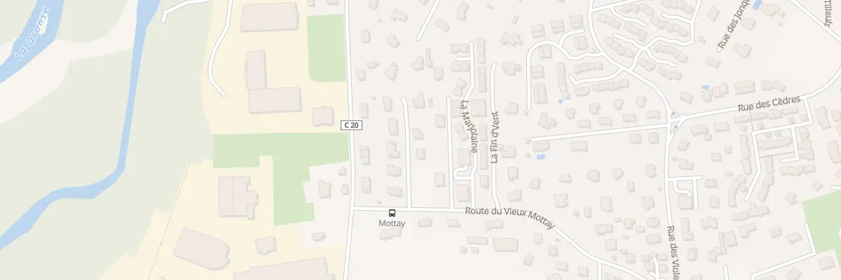 Plan du 1010 Rte du Vieux Mottay à Publier