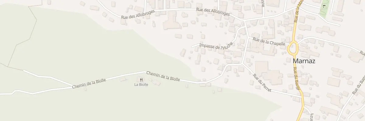 Plan du 168 Imp de l’Huche à Marnaz