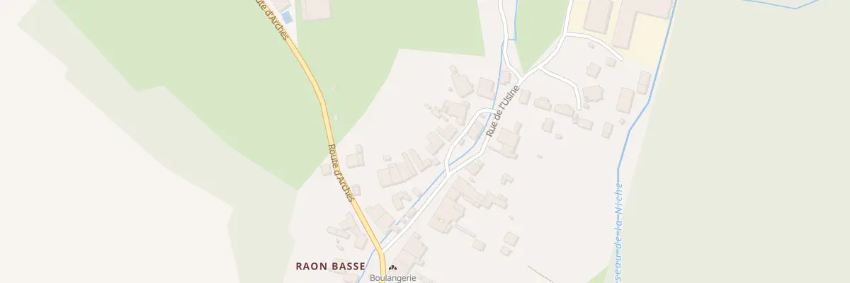 Plan du 15 Rue de l’Usine à Raon-aux-Bois