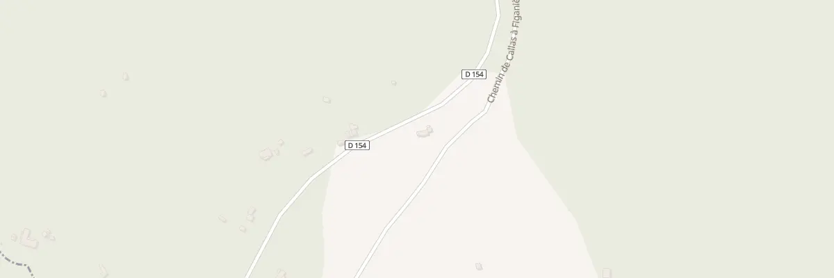 Plan du 5005 Les Venes Ouest à Callas