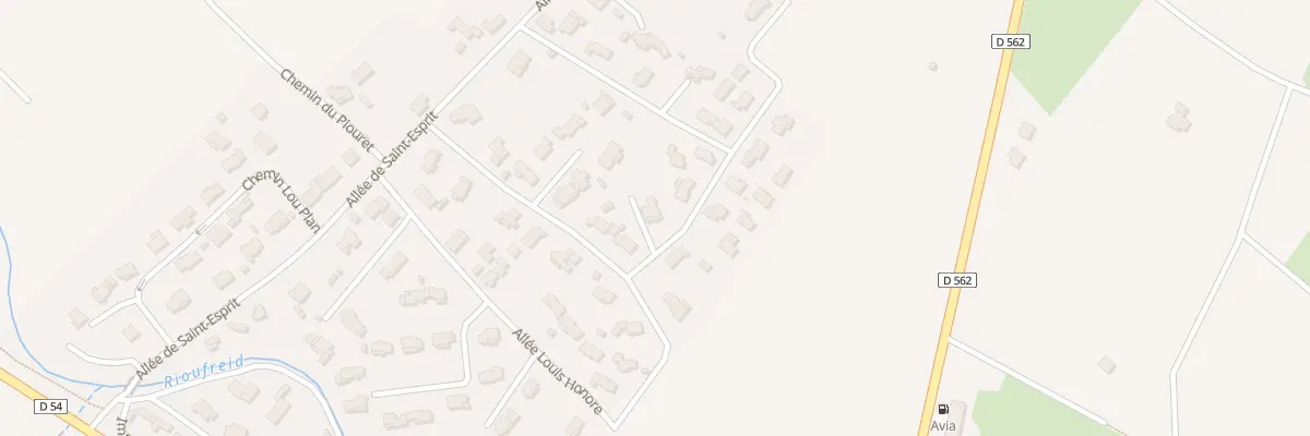 Plan du 9003 Saint Esprit à Figanières