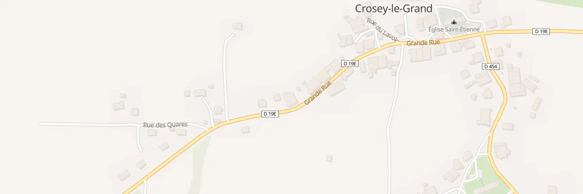 Plan du 5019 Rue Grande Rue à Crosey-le-Grand