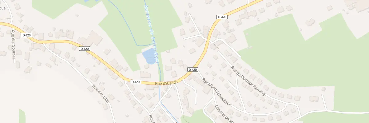 Plan du 30 Rue d’Alsace à Deyvillers