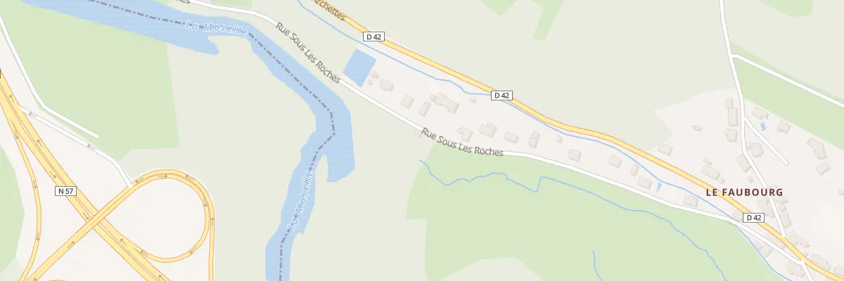 Plan du 467 Sous les Roches à Archettes