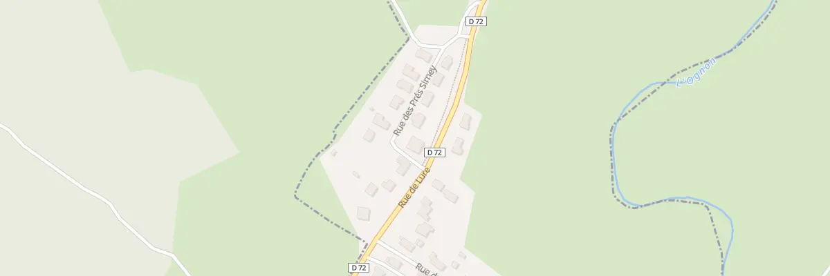 Plan du 1 Rue du Lot Pre Sirney à Froideterre