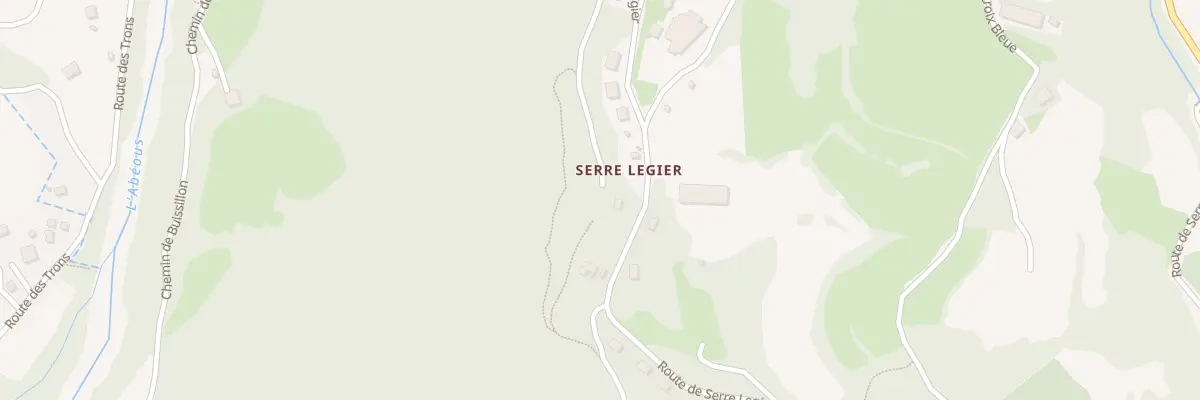 Plan du 12 Serre-Legier à Méolans-Revel