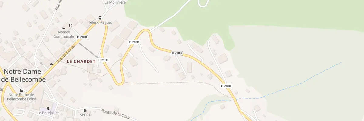 Plan du 5939 Le Tovet à Notre-Dame-de-Bellecombe