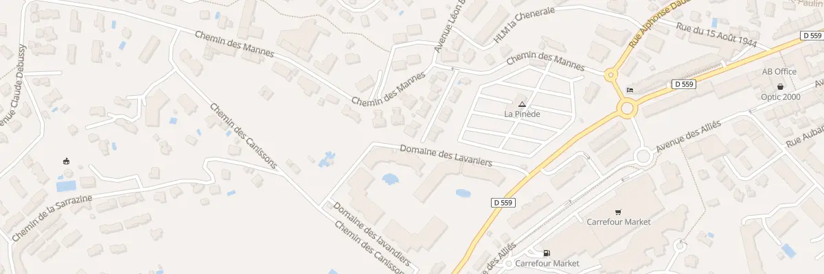 Plan du 102 Rue Georges Clémenceau à Cavalaire-sur-Mer