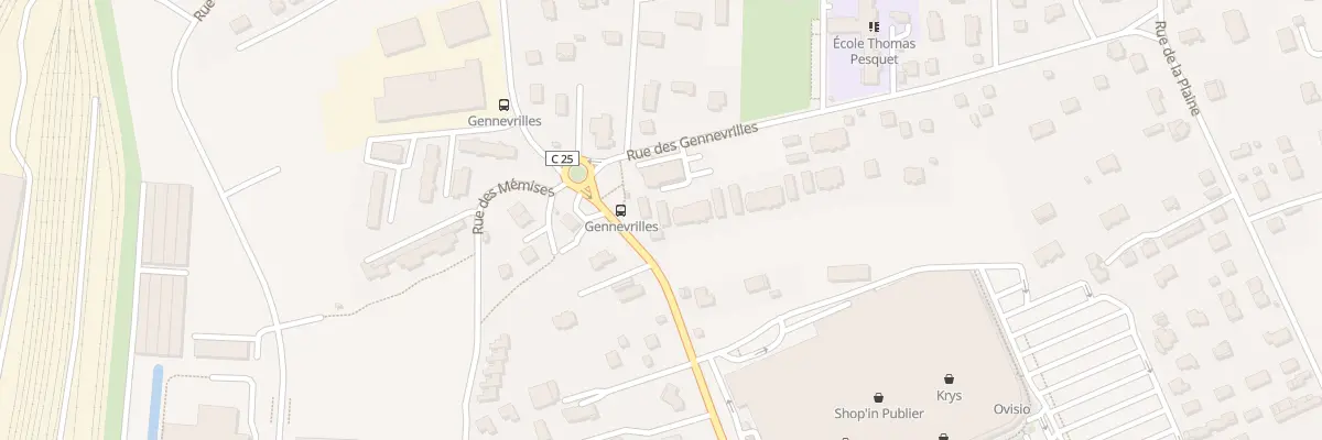 Plan du 350 Rue de Cartheray à Publier