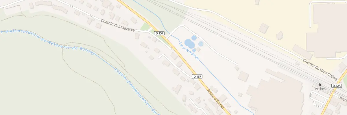 Plan du 29 Rue d’Epinal à Arches