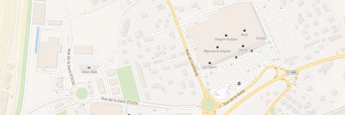 Plan du 157D Rue de Cartheray à Publier