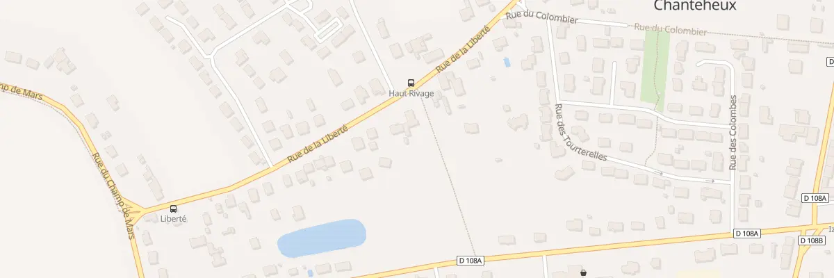Plan du 57 Rue de la Liberté à Chanteheux