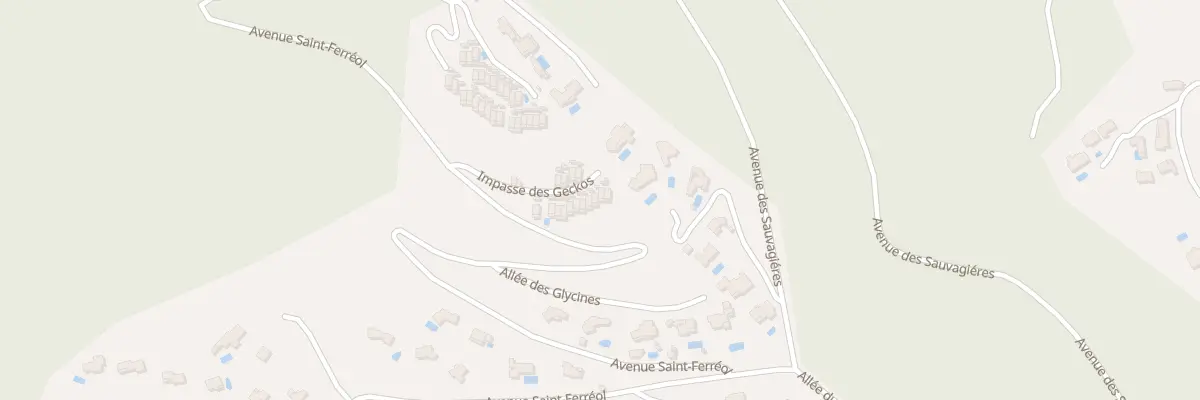 Plan du 132 Imp des Geckos à Cavalaire-sur-Mer
