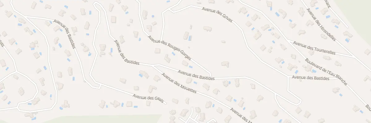 Plan du 116 Av des Bastides à Cavalaire-sur-Mer