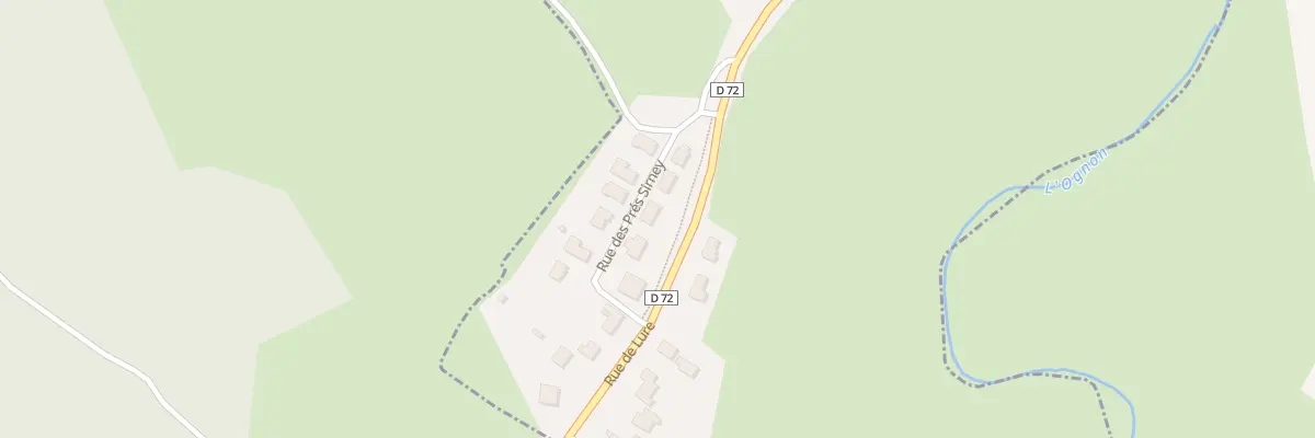 Plan du 5 Rue du Lot Pre Sirney à Froideterre