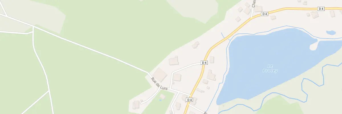 Plan du 3 Rue de la Ferme à La Vergenne