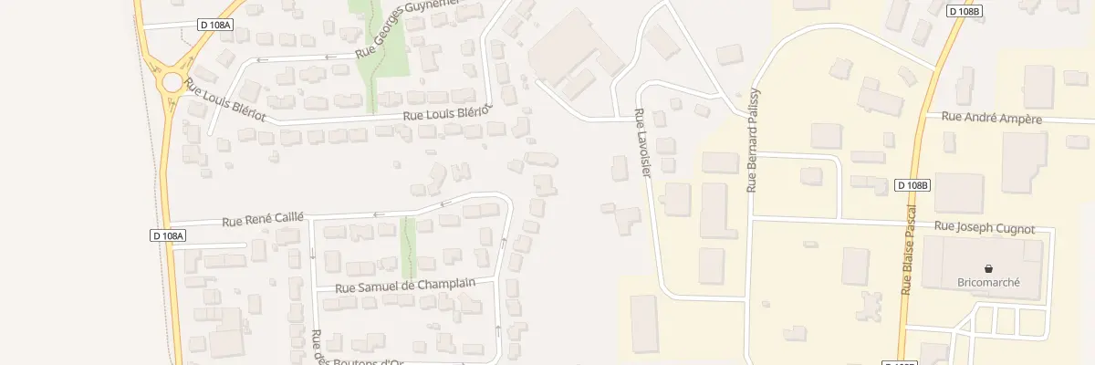 Plan du 14 Rue René Caillé à Chanteheux