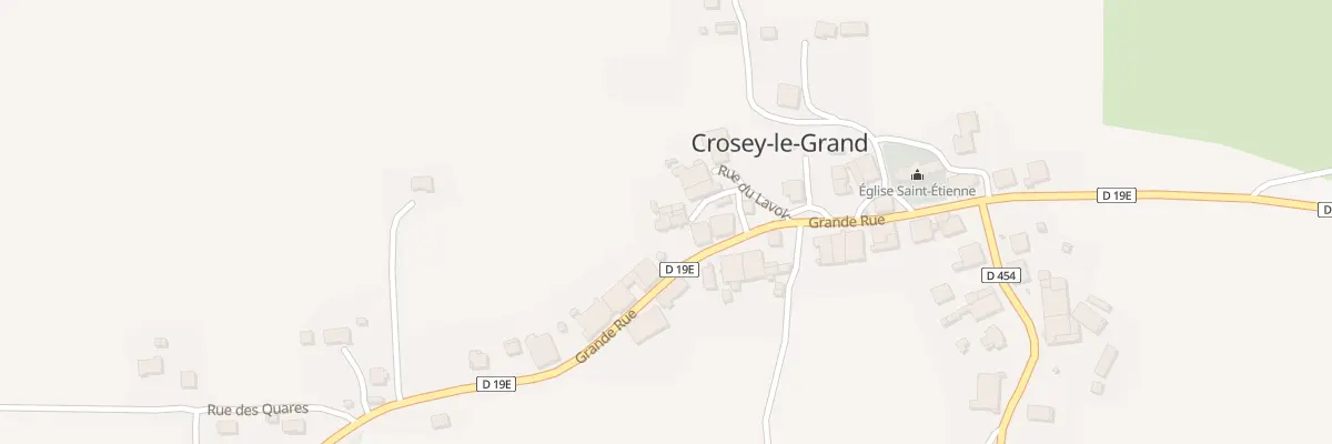 Plan du 5013 Le Village à Crosey-le-Grand