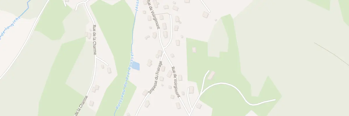 Plan du 21 Rue du Voirgimont à Raon-aux-Bois