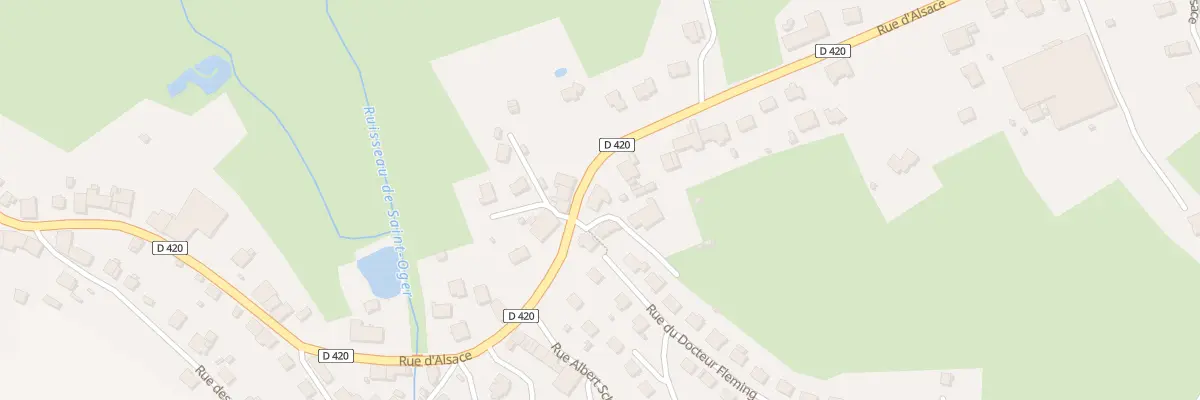 Plan du 35 Rue d’Alsace à Deyvillers