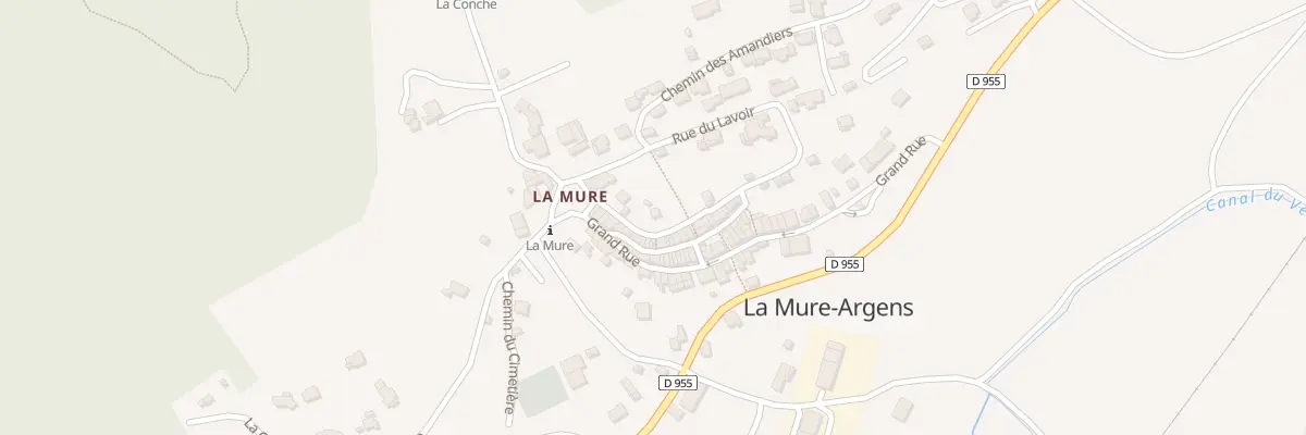 Plan du 5063 Le Village à La Mure-Argens