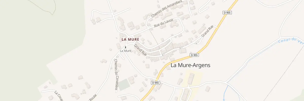 Plan du 5073 Le Village à La Mure-Argens