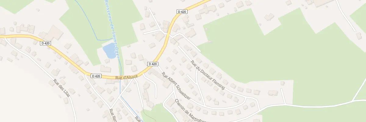 Plan du 15 Rue du Docteur Fleming à Deyvillers