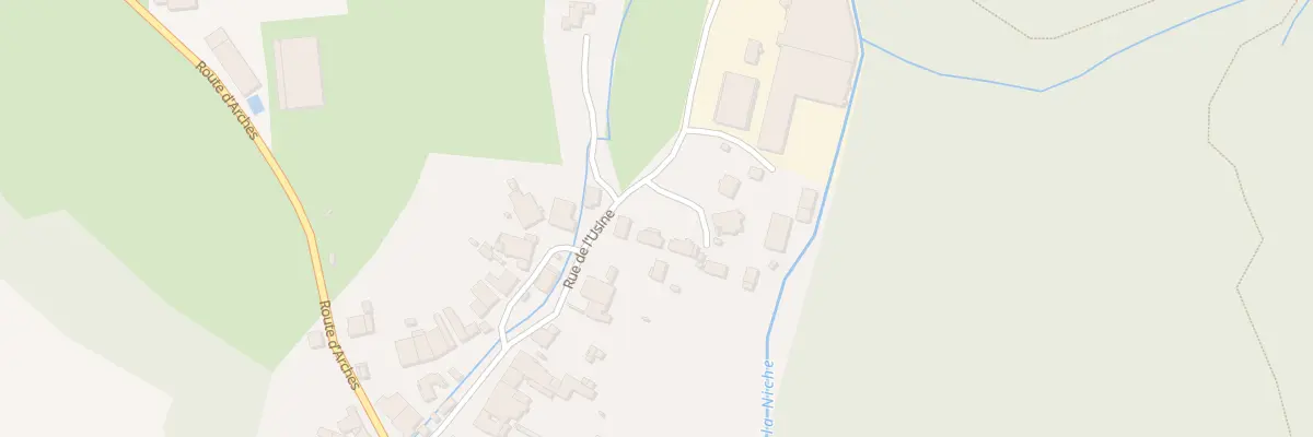 Plan du 28 Rue de l’Usine à Raon-aux-Bois