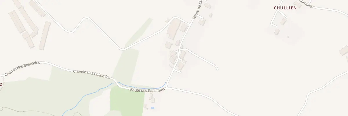 Plan du 960 Che de Chullien à Marin