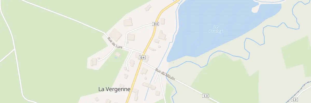 Plan du 4 Rue de Moffans à La Vergenne