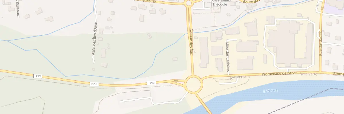 Plan du 47 Av des Iles à Thyez