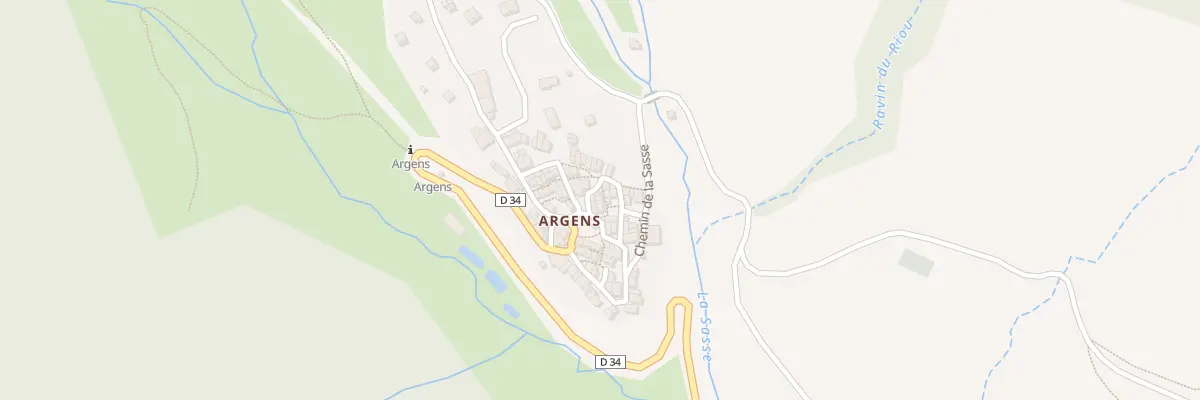 Plan du 7076 Le Village d’Argens à La Mure-Argens