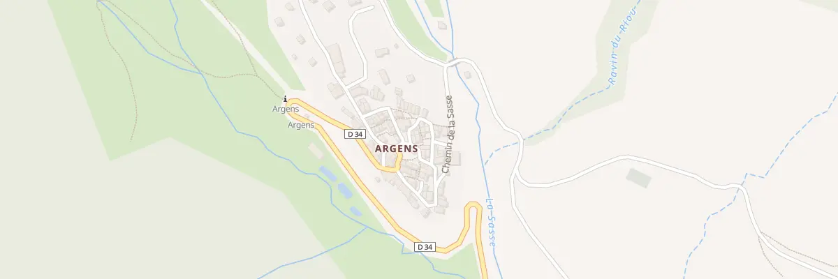 Plan du 7118 Le Village d’Argens à La Mure-Argens