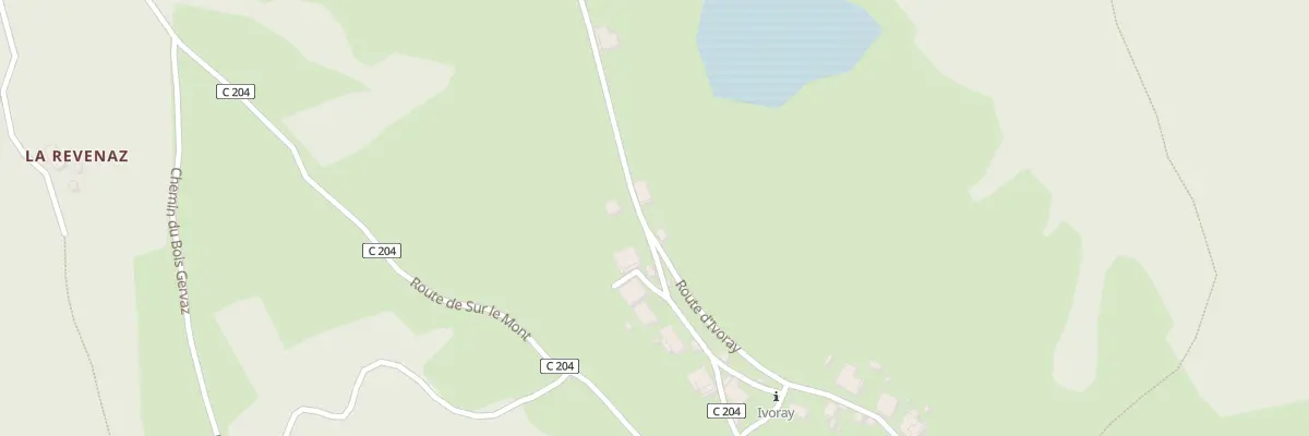 Plan du 2341 Rte d’Ivoray à Mieussy