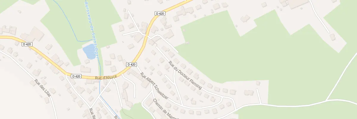 Plan du 18 Rue du Docteur Fleming à Deyvillers