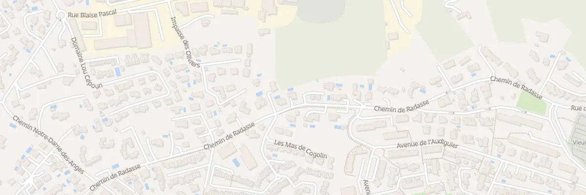 Plan du 480 Che de Radasse à Cogolin