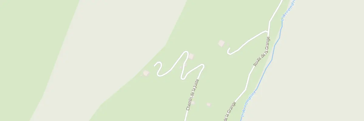 Plan du 528 Che de la Juste à La Giettaz