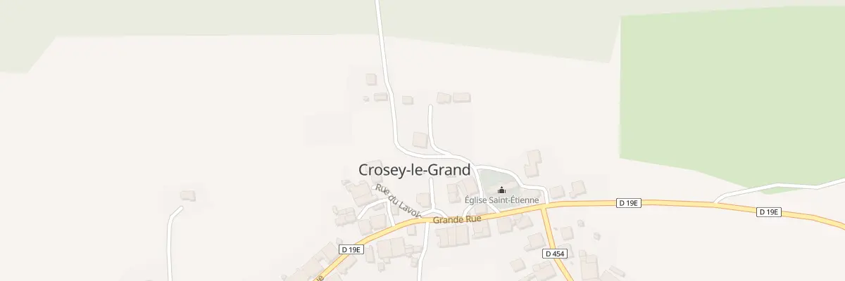 Plan du 5058 Rue de l’Eglise à Crosey-le-Grand