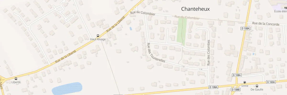 Plan du 24 Rue des Tourterelles à Chanteheux