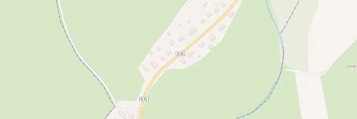 Plan du 13 Rte de LURE à Froideterre