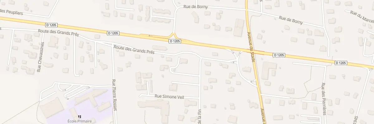 Plan du 238 Rue du Grand Pré à Marnaz