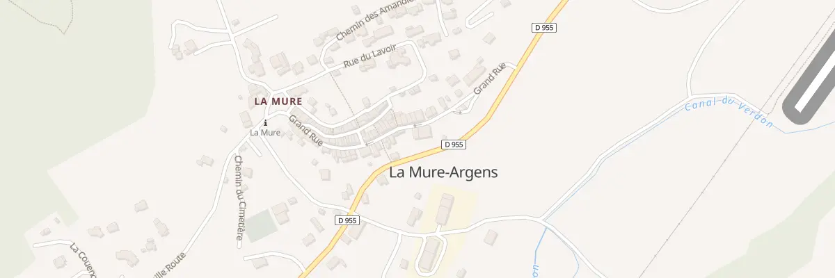 Plan du 5135A Le Village à La Mure-Argens