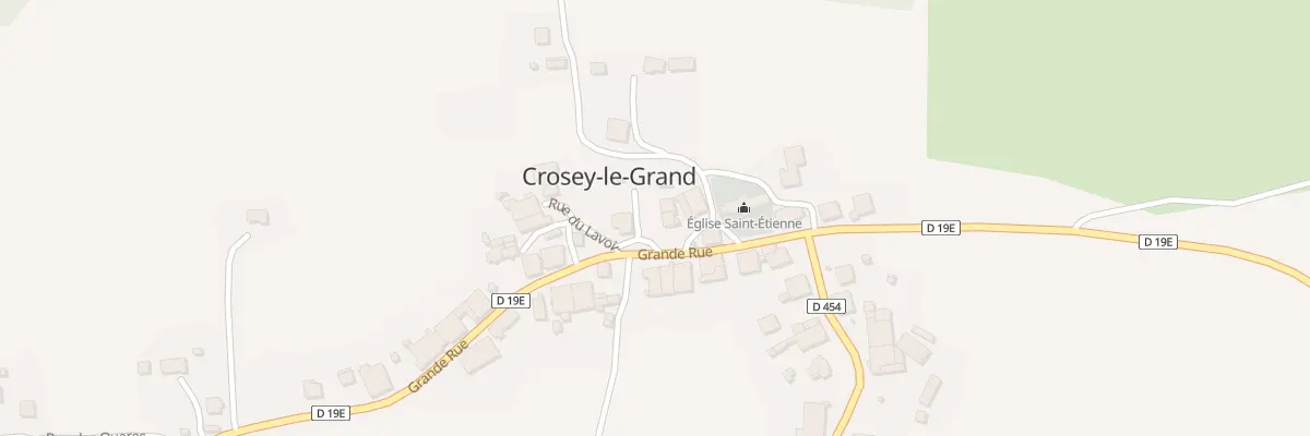 Plan du 5005 Le Village à Crosey-le-Grand