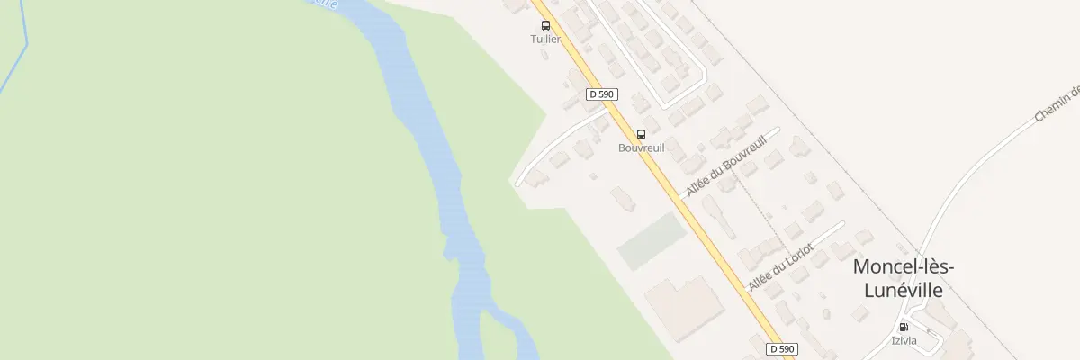 Plan du 7 Imp du Vieux Pont à Moncel-lès-Lunéville