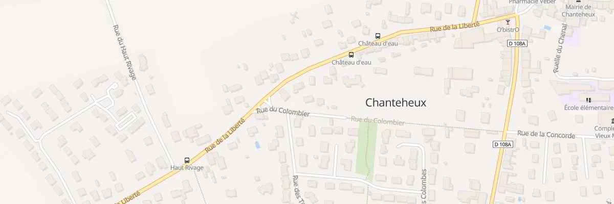 Plan du 24 Rue du Colombier à Chanteheux