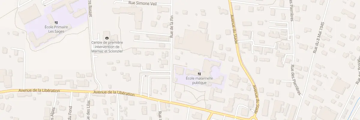 Plan du 111 Rue de la Fin à Marnaz